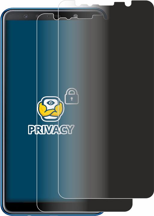 Actual product image BROTECT Anti-spy privacy film Blue light protection film (2 Piece, Samsung Galaxy A7 (2018))