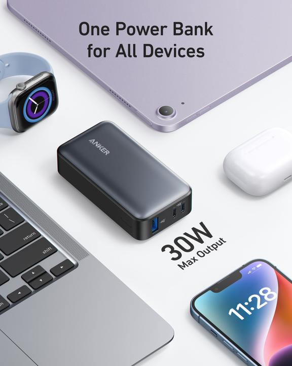 Immagine prodotto Anker 533 Banca di energia (PowerCore 30W) (10000 mAh, 30 W)
