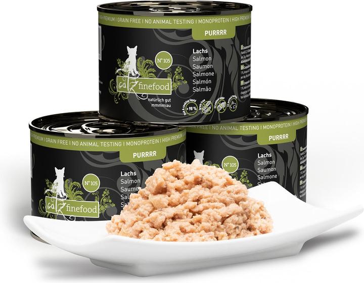Immagine prodotto Catz Finefood Purrrr No.105 Salmone (Adulto, 1 pz., 190 g)