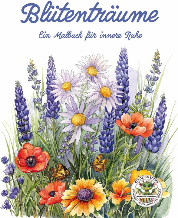 Produktbild Holland:Blütenträume - Ein Malbuch für