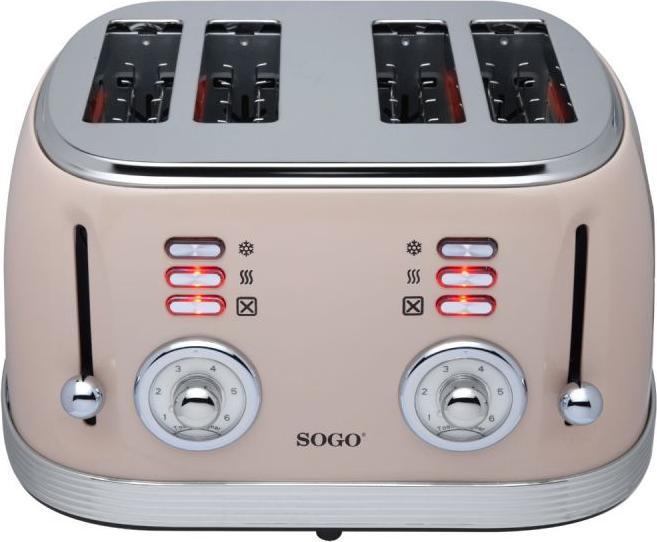 Produktbild Sogo 4-Scheiben-Toaster Eternal Retro Serie