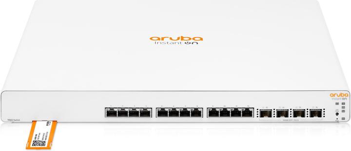 Actual product image HPE Aruba ION 1960 12XT 4XF Switch JL805A (16 Ports)
