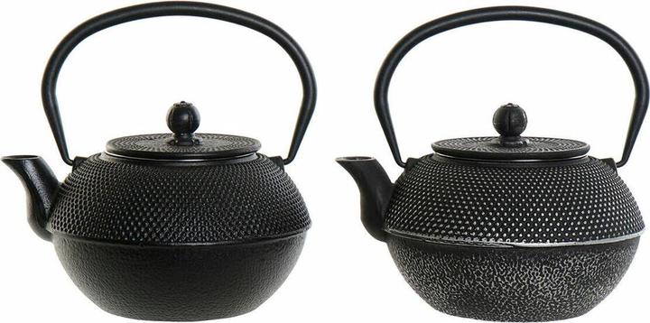 Image du produit DKD Home Decor Teekanne (18.5 x 16 x 17 cm) (2 pcs) (1200 ml) (1.20 l)