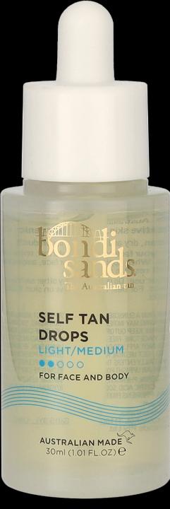 Image du produit Bondi Sands Face Drops - Gouttes pour le visage Light/Medium (Sérum autobronzant, 30 ml)