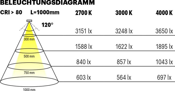 Produktbild L&S LED Bänder Tudo HE 11,5 / 24 V (Neutralweiss, 500 cm, Indoor)