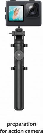 Produktbild Swissten Bluetooth Selfiestick Aluminium TRIPOD PRO