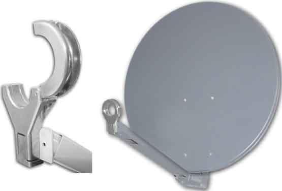 Actual product image Televes S100-W White Satellite Antenna (Flat antenna, 40.70 dB, DVB-S / -S2)