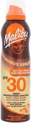 Image du produit Malibu Huile sèche en spray continu (Spray solaire, SPF 30, 175 ml)