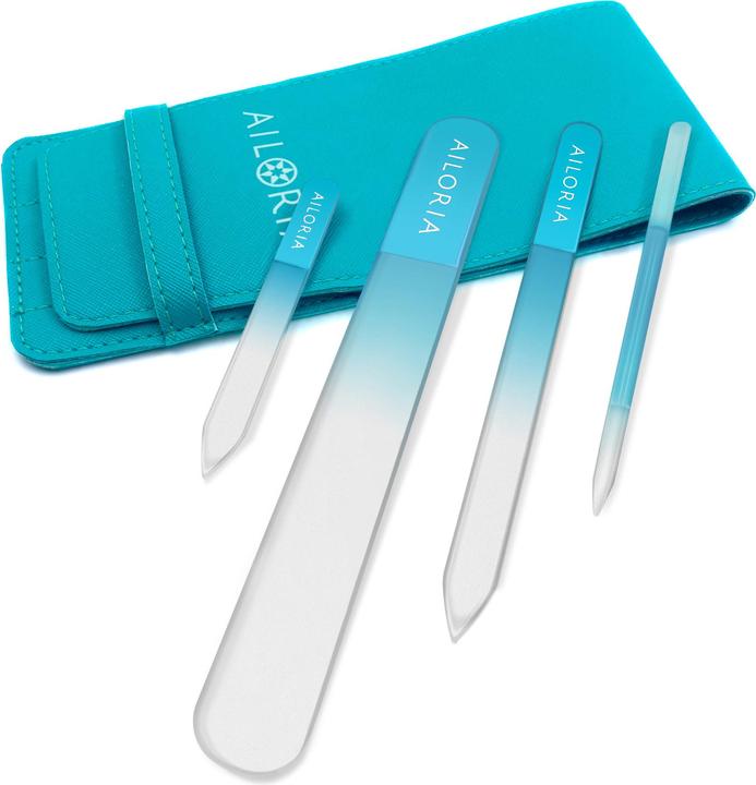 Actual product image Ailoria Nail File Contour Turquoise