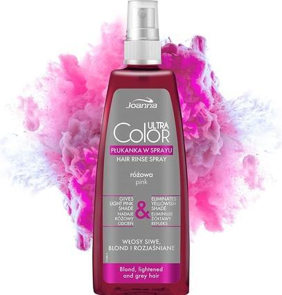 Immagine prodotto Joanna Ultra Colour System Hair Rinse Spray Pink Spray Rinse Dare Pink Shade Pink 150Ml (150 ml)
