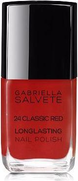 Gabriella Salvete Longlasting Enamel (24 Classic Red, Farblack)