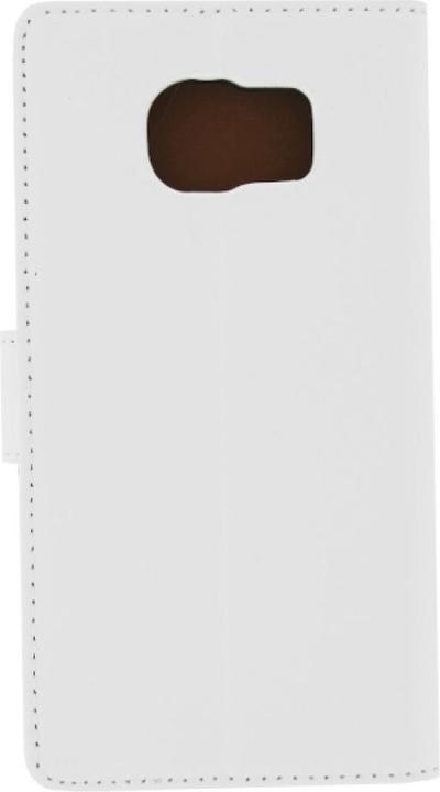 Actual product image OEM Slim Leather Book Case for Galaxy S7 Edge - white (Samsung Galaxy S7 Edge)