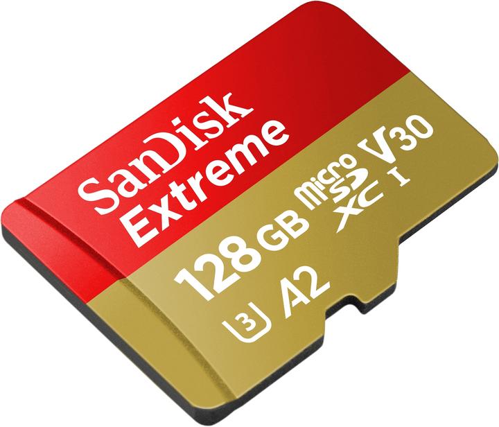 Produktbild SanDisk Extreme (128 GB, microSDXC, U3, UHS-I)