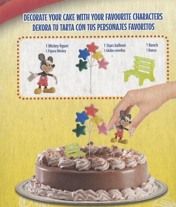 Produktbild idiS Mickey Kuchendekoration (1 x)