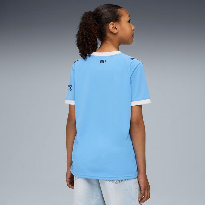 Actual product image Puma MCFC Home Jersey Replica Jr (116)
