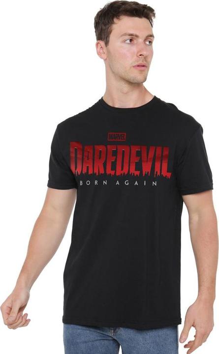 Actual product image Daredevil Mens Born Again Logo T-Shirt (XL)