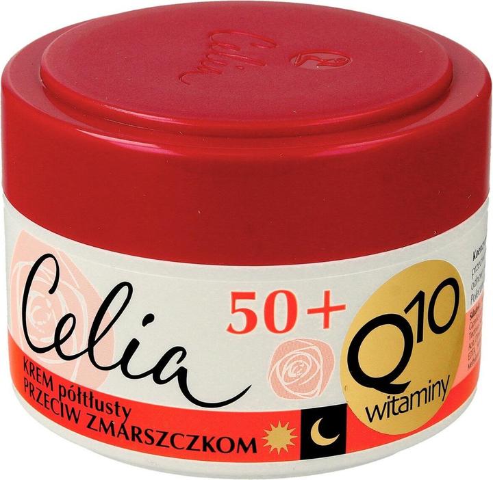 Image du produit DAX Celia Q10 Vitamines 50+ Crème anti-rides jour et nuit 50ml (50 ml, Crème 24h)