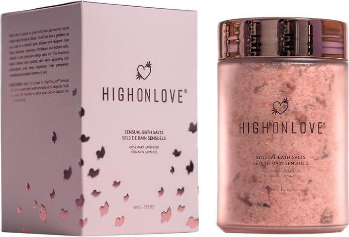 High on Love sensual bath salts 500g (Badepralinen)