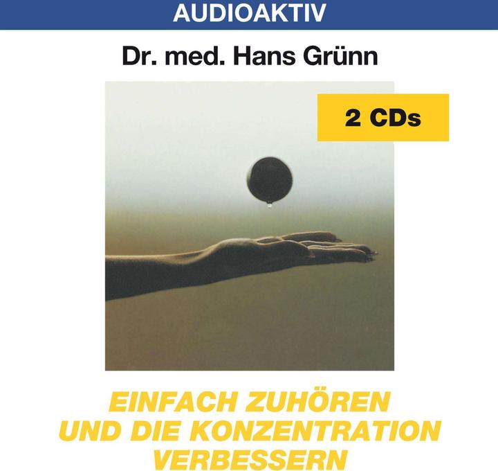 Immagine prodotto Ascolta e migliora la tua concentrazione. 2 CD (Hans Grünn, Tedesco)