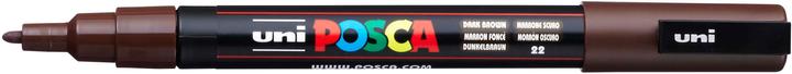 Actual product image Posca Marker PC-3M round tip (Brown, 1.30 mm, 1 x)