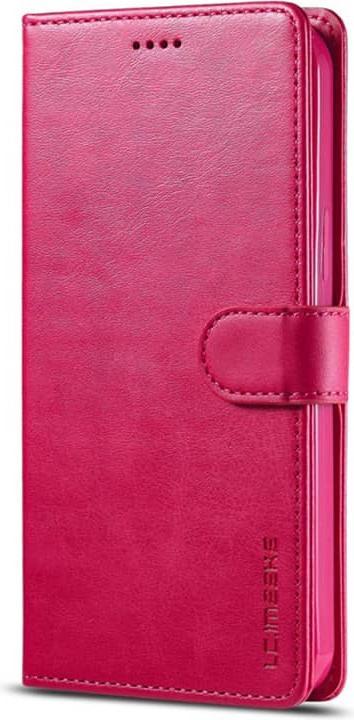 Produktbild LC.Imeeke Galaxy S25 Plus - Wallet Etui mit 3 Kartenfächern & Magnetverschluss, Pink (Samsung Galaxy S25+)