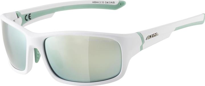 Immagine prodotto ALPINA SPORTS Lyron S (Bianco opaco-pistacchio, specchio in ceramica smeraldo)