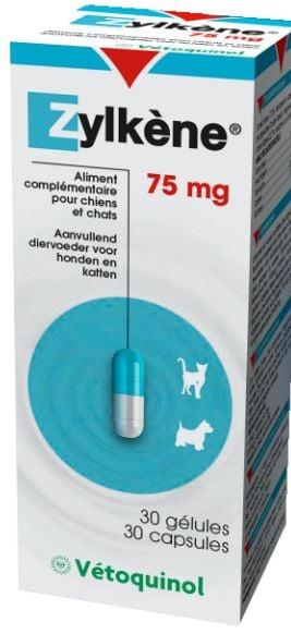 Produktbild Zoolac Zylkene - Zylkene 75 mg., 30 stk. - (220180) (Hund)