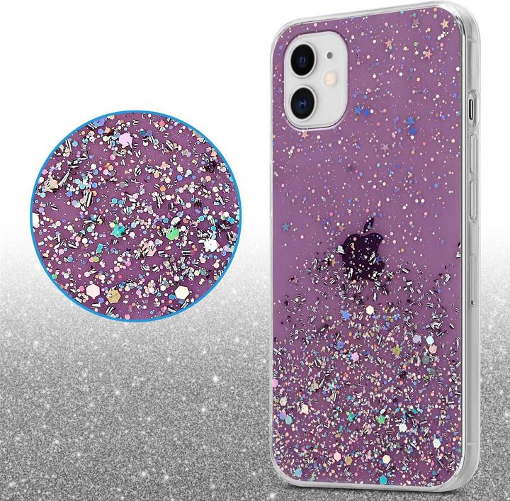 Actual product image Cadorabo TPU cover sparkling glitter (Apple iPhone 11 Pro)