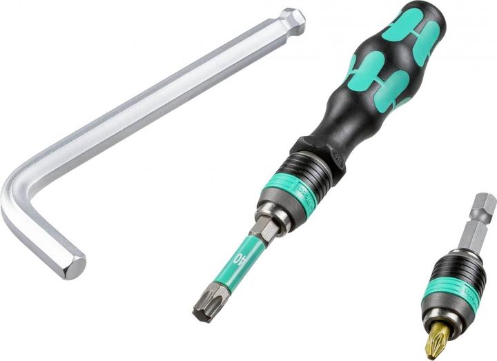 Immagine prodotto Wera Kraftform Kompakt 100 (Presa esagonale TX M10, Esagono cavo TX M15, Esagono incassato TX M40, Presa esagonale TX M20, Presa esagonale TX M30, Croce Phillips PH M1, Croce Phillips PH M2, Esagono incassato TX M25, Croce Pozidriv PZ M1, Croce Pozidriv PZ M2, Croce Phillips PH M3, Croce Pozidriv PZ M3)