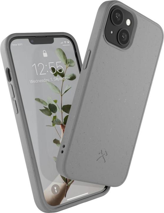Produktbild Woodcessories MagSafe Bio Case AM iPhone 13 Grey (Apple iPhone 13)