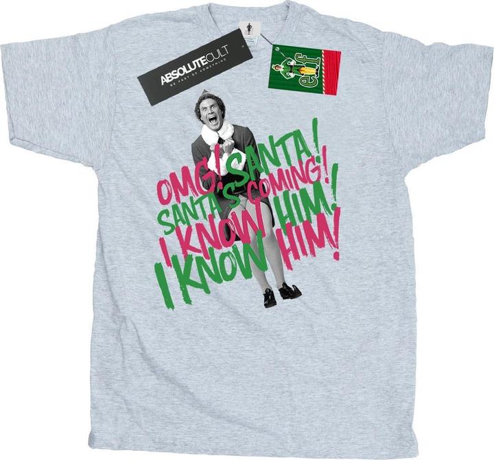 Image du produit Elf - T-shirt SANTA'S COMING - Homme (S)