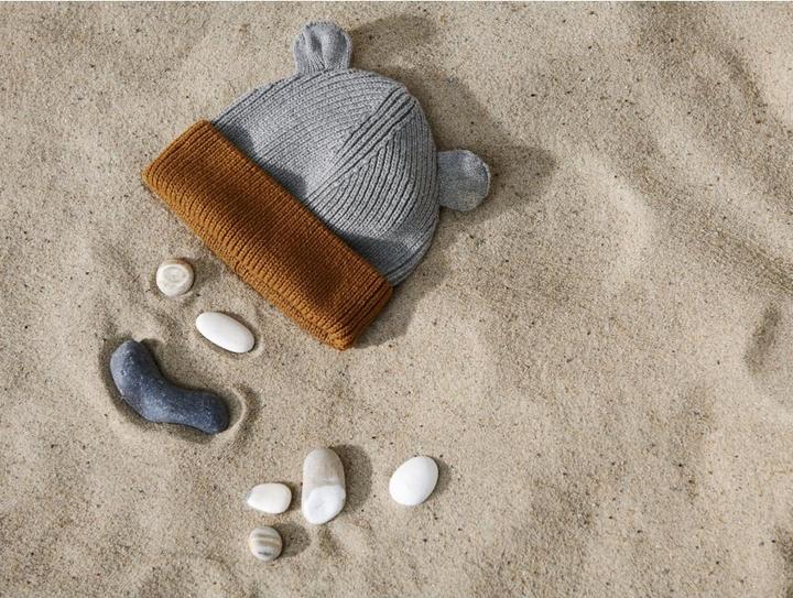 Produktbild Liewood Strick Beanie Gina Melange Caramel