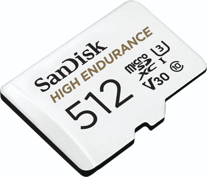 Productafbeelding SanDisk High Endurance (512 GB, microSDXC, U3, UHS-I)