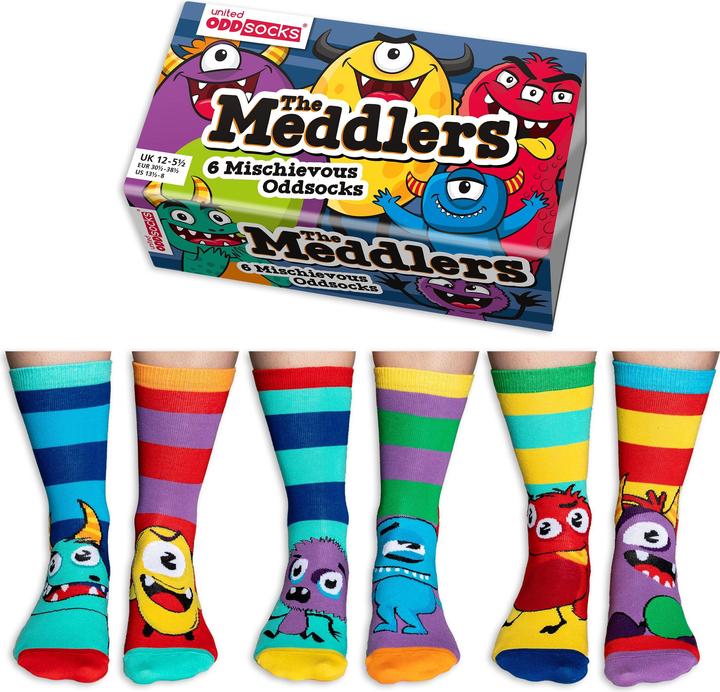 Actual product image United Oddsocks The Meddlers (pack of 3, 30 - 38)