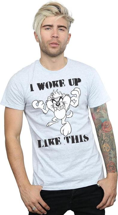 Immagine prodotto Looney Tunes Taz I Woke Up Like This Maglietta Uomo (XXL)