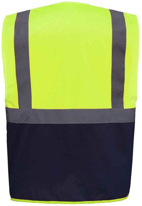 Actual product image Yoko Unisex Adult Executive Hi-Vis Waistcoat (XXL)