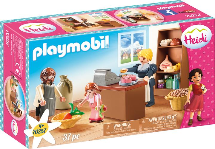 Immagine prodotto Playmobil Negozio di paese della famiglia Keller (70257, Playmobil Heidi)