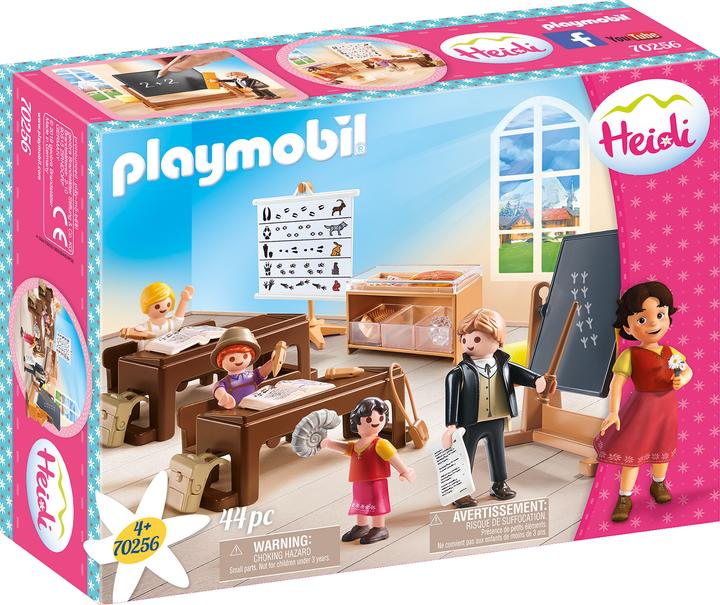 Produktbild Playmobil Schulunterricht im Dörfli (70256, Playmobil Heidi)