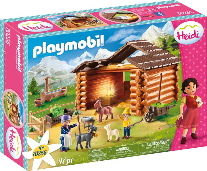 Produktbild Playmobil Peters Ziegenstall (70255, Playmobil Heidi)