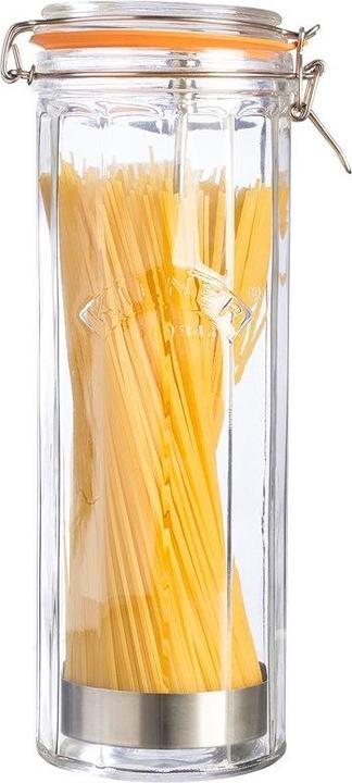 Produktbild Kilner 25.737 Glass Clip Top Tall Spaghetti Jar, 2.2 Litre (2.20 l)