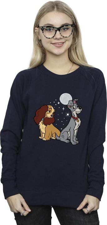 Immagine prodotto Disney Lady And The Tramp Moon Felpa Donna (L)