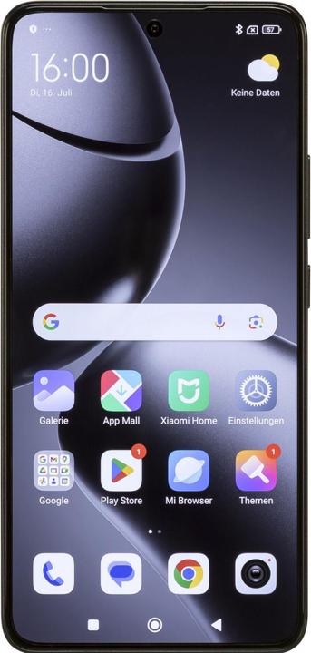Produktbild Xiaomi 14T (256 GB, Titan Black, 6.60", Dual SIM, 50 Mpx, 5G)