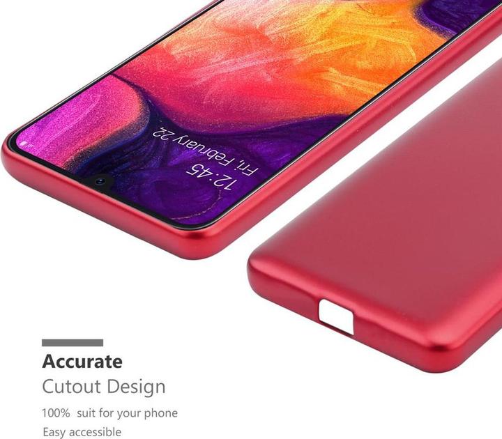 Actual product image Cadorabo TPU Matt Metallic Cover (Samsung Galaxy A50)