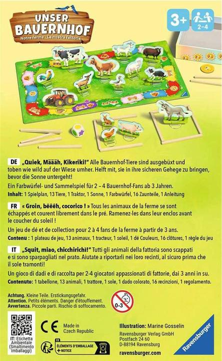 Immagine prodotto Ravensburger La nostra fattoria (Francese, Tedesco, Italiano)