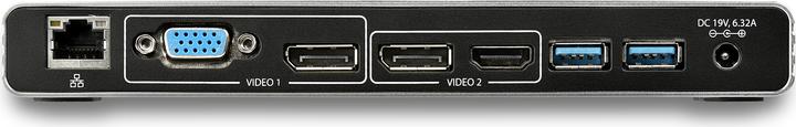 Actual product image StarTech Thunderbolt 3 Dock (Thunderbolt, 2 Ports)
