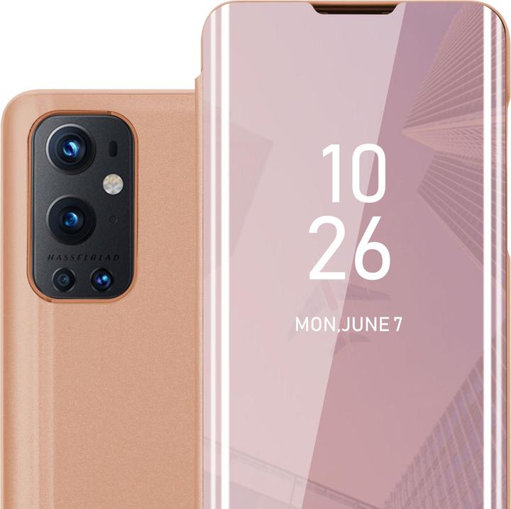 Actual product image Cadorabo Book Smart View Mirror Cover (OnePlus 9 Pro)