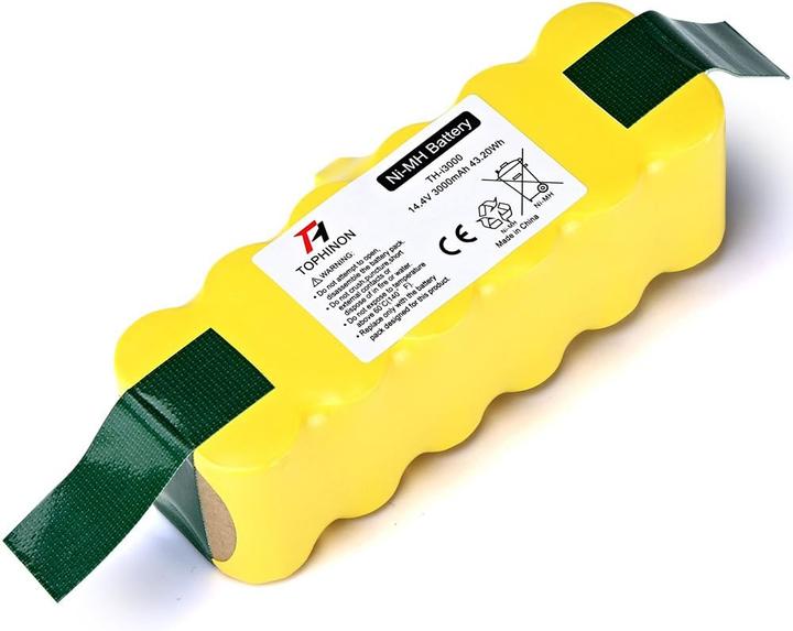 Image du produit HT TopHinon Batterie de rechange pour Roomba, 14.4V, 3000mAh