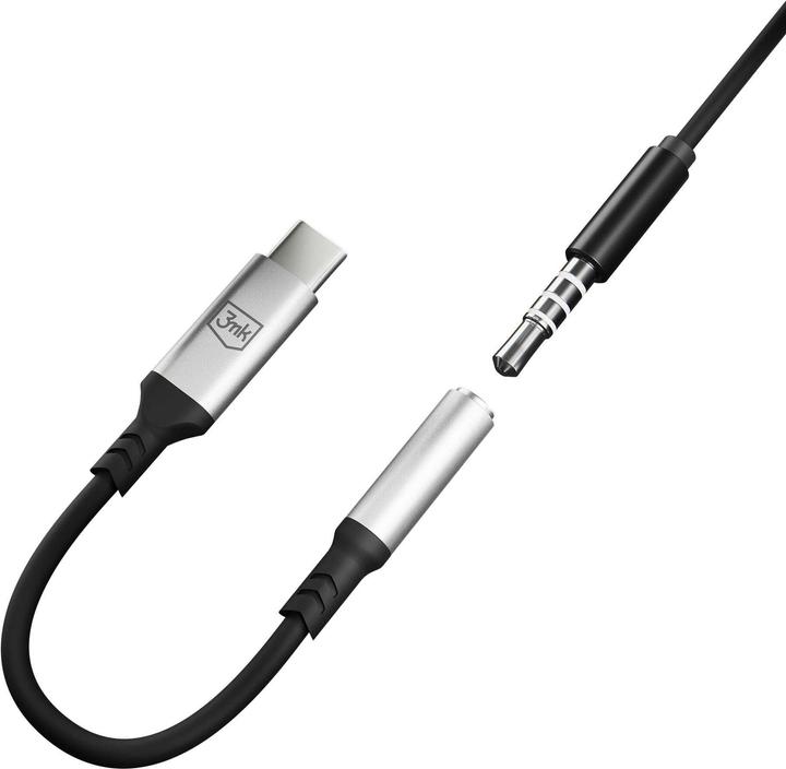 Produktbild 3MK USB C — 3.5mm Klinke (USB 3.2 Gen 1)