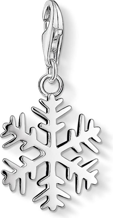 Produktbild Thomas Sabo Charm-Anhänger Schneeflocke (Silber)