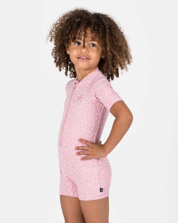 Produktbild Nabaiji Schwimmanzug Baby kurzarm kurze Beine - rosa (62, 63, 64, 66, 68, 65 C)